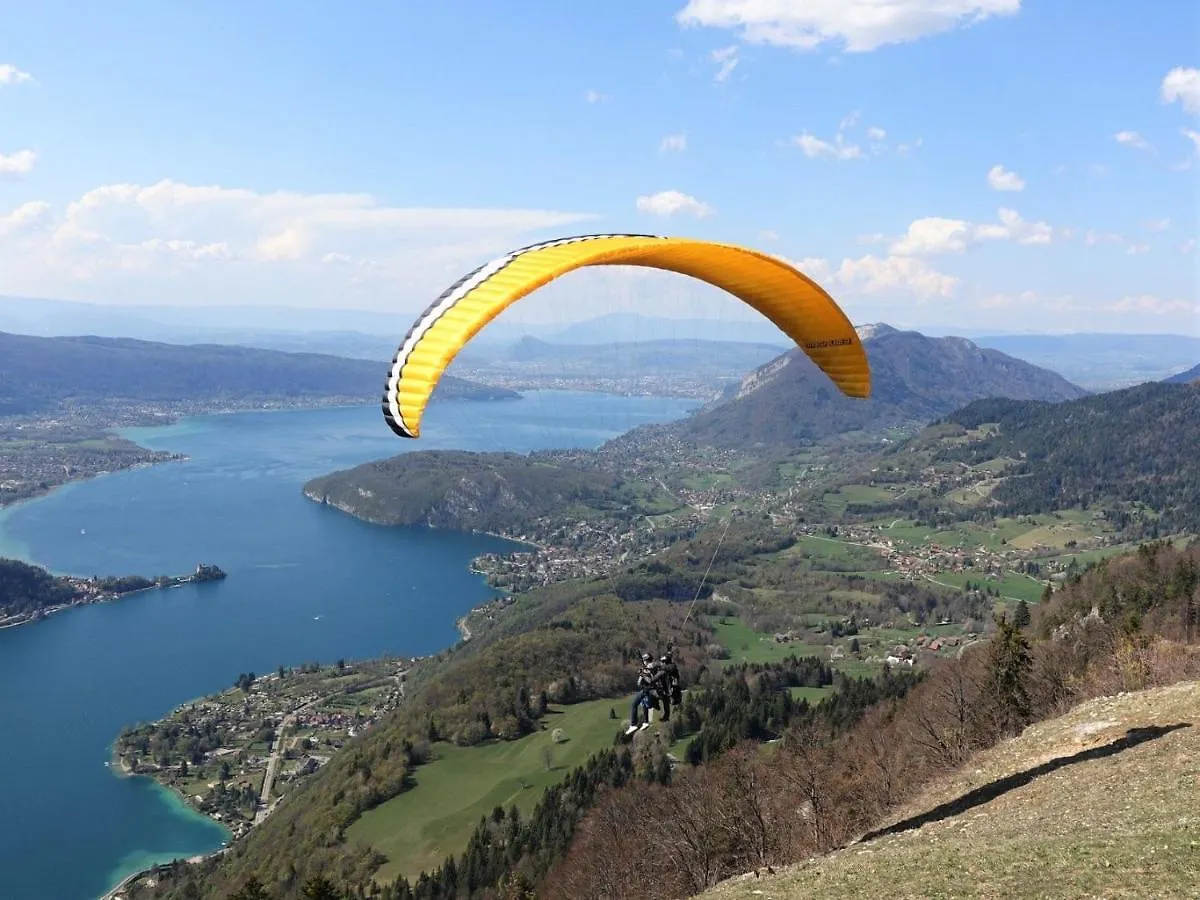 Lac Annecy plage privée, Duplex Baie des voiles Duingt 0*,  France